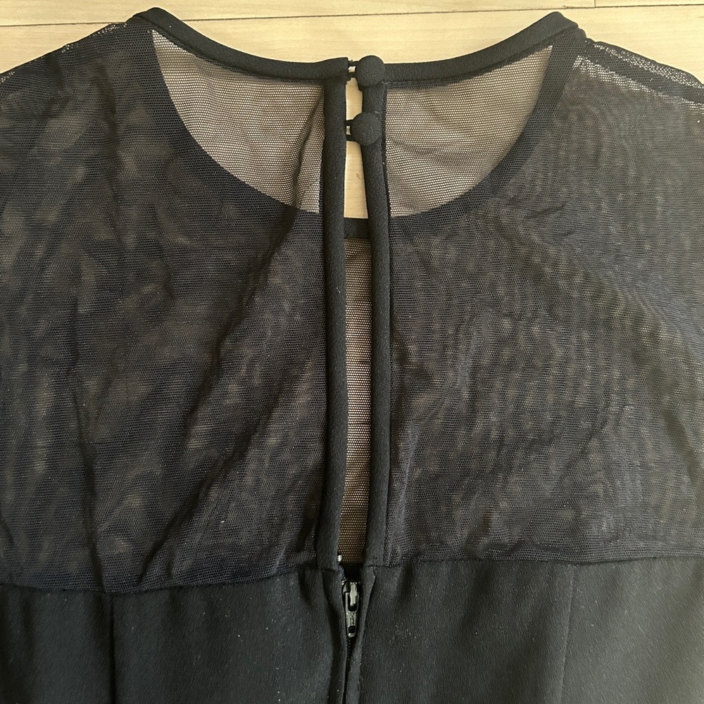 Vintage Kathryn Conover By Night Black Cocktail Midi Dress Size 8 - Picture 14 of 16